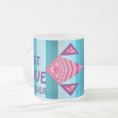 VISMUG VOOR DE LIEFDE MATGLAS KOFFIEMOK (Voorkant links)
