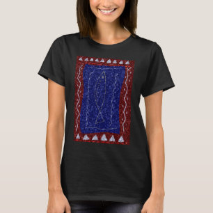 Visnetten op een Werkende Havenboot T-shirt