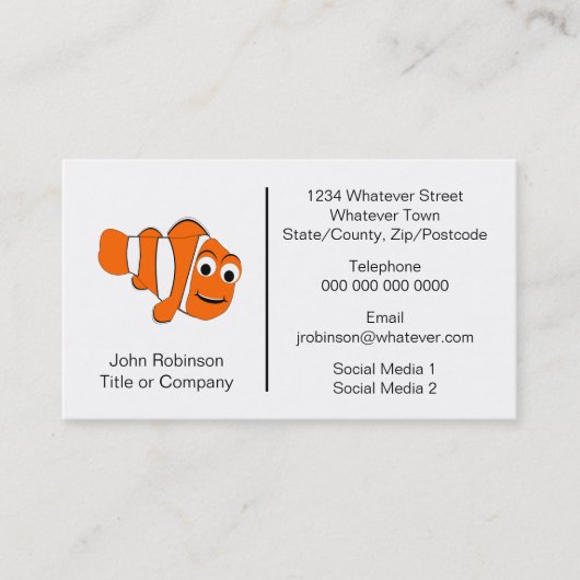 Visontwerp Visitekaartje (Voorkant)