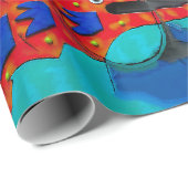 visoog Abstract Cadeaupapier (Rol Hoek)