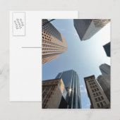 Visooglens van gebouwen, Boston, VS Briefkaart (Voorkant / Achterkant)