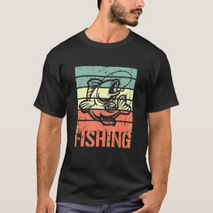 Visoutrust Vintage Look Angler Vissers T-shirt