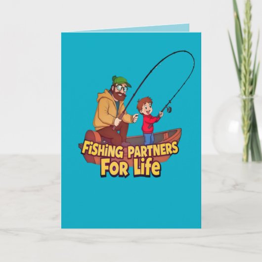 Vispartners voor het Leven Verjaardag Kaart (Voorkant)