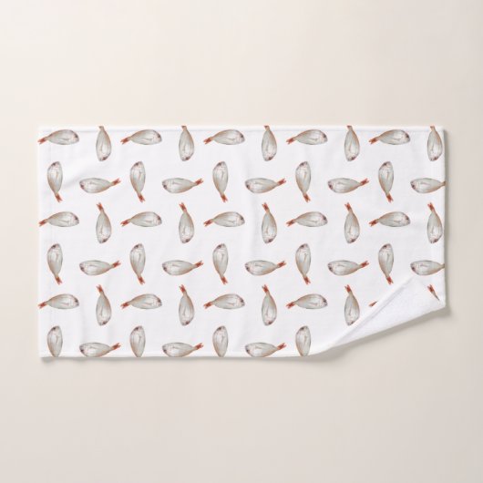 Vispatroon Bad Handdoek (Handdoek)