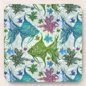 vispatroon bier onderzetter (Voorkant)