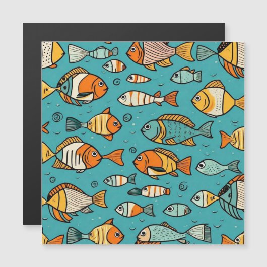 Vispatroon cadeau ideeën (Voorkant / Achterkant)