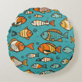 Vispatroon cadeau ideeën rond kussen (Voorkant)