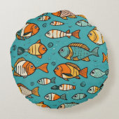 Vispatroon cadeau ideeën rond kussen (Achterkant)