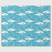 Vispatroon Cadeaupapier (Vlak)