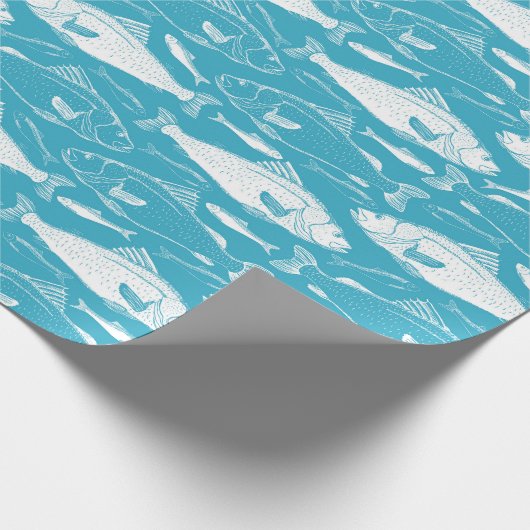 Vispatroon Cadeaupapier (Hoek)