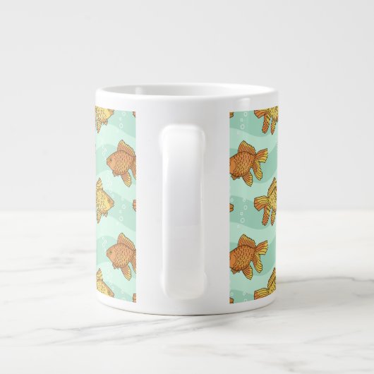 Vispatroon Grote Koffiekop (Achterkant)