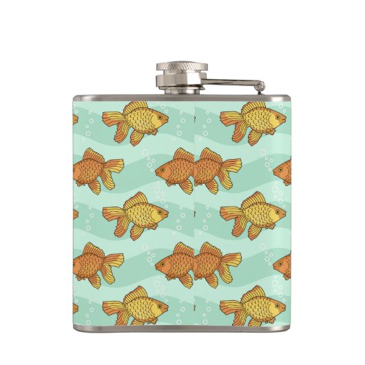 Vispatroon Heupfles (Achterkant)