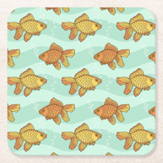 Vispatroon Kartonnen Onderzetters (Voorkant)