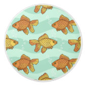 Vispatroon Keramische Knop (Voorkant)