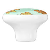 Vispatroon Keramische Knop (Zijkant)