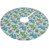  vispatroon kerstboom rok (Gekanteld)