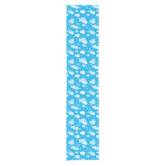 vispatroon korte tafelloper (Voorkant)