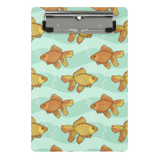 Vispatroon Mini Klembord (Voorkant)