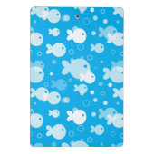 vispatroon mini klembord (Achterkant)