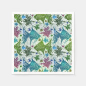  vispatroon servet (Voorkant)