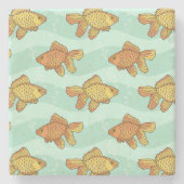 Vispatroon Stenen Onderzetter (Voorkant)