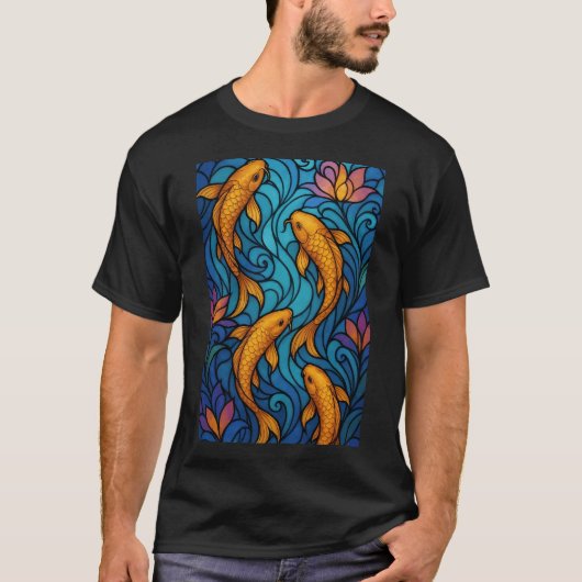 Vispatroon T-shirt (Voorkant)