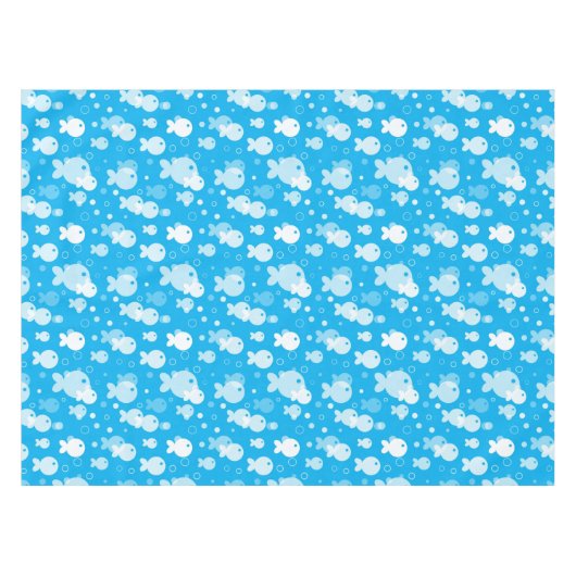 vispatroon tafelkleed (Voorkant (Horizontaal))