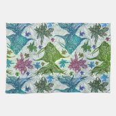  vispatroon theedoek (Horizontaal)