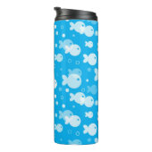 vispatroon thermosbeker (Geroteerd rechts)