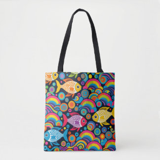 Vispatroon Tote Bag