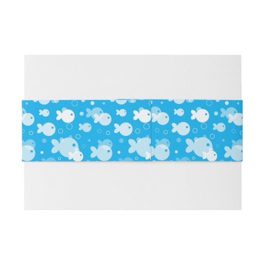 vispatroon uitnodigingen wikkel (Achterkant Voorbeeld)