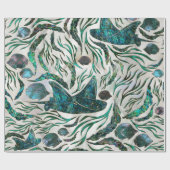 Vispatroon voor gordelrog en tongschenkel Abalone Cadeaupapier (Vlak)