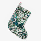 Vispatroon voor gordelrog en tongschenkel Abalone Kleine Kerstsok (Voorkant (Hangend))