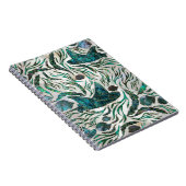 Vispatroon voor gordelrog en tongschenkel Abalone Notitieboek (Rechterzijde)