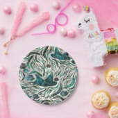 Vispatroon voor gordelrog en tongschenkel Abalone Papieren Bordje (Feest)