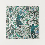 Vispatroon voor gordelrog en tongschenkel Abalone Wandkleed (Voorkant (horizontaal))