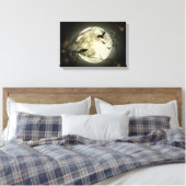 Víspera de Todos Los Santos Canvas Afdruk (Insitu (Slaapkamer))