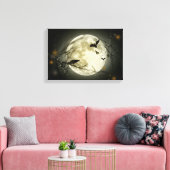 Víspera de Todos Los Santos Canvas Afdruk (Insitu (Woonkamer))