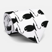 vispictogram stropdas (Opgerold)