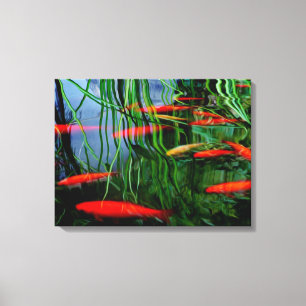 vispijp canvas afdruk