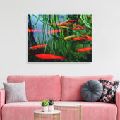 vispijp canvas afdruk (Insitu (Woonkamer))