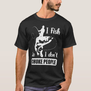 Visploeg Ik Wurg Mensen Niet Cool Visseizoen T-shirt