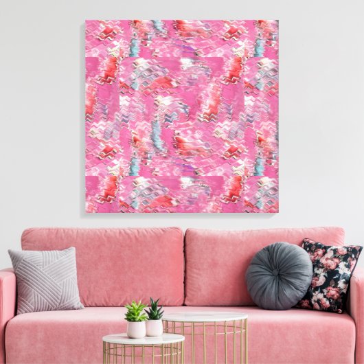 vispool canvas afdruk (Insitu (Woonkamer))