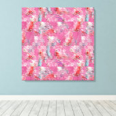 vispool canvas afdruk (Insitu (Houten vloer))