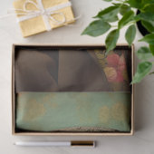 Visportret in pak en Pet 3 Decoupage papier (Geschenk)