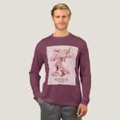 Visprivilege Outdoor Lifestyle Design Tri-Blend Shirt (Voorkant)