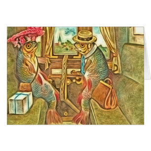 Visreis leeg in alle kooien