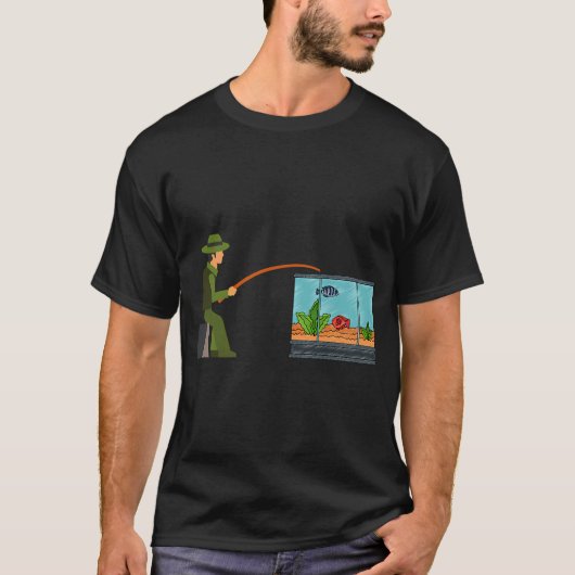 Visreis thuis t-shirt (Voorkant)