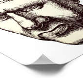 Visrijen van het Poster van het hoofd (Hoek)