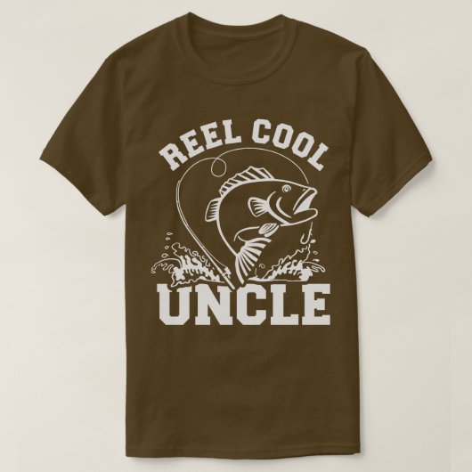 Visrol koele oom t-shirt (Design voorkant)